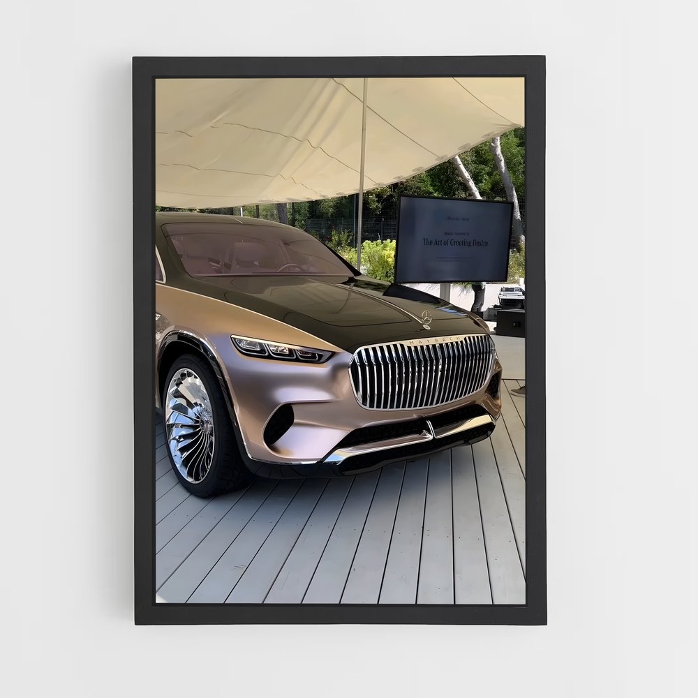 Poster SUV Visionnaire – affiche Mercedes (vue 2)